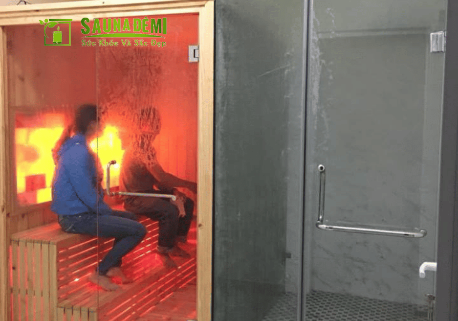 Công trình thi công phòng Xông hơi đá nóng 177 Lý Chính Thắng 3