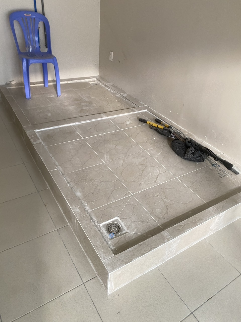 nền lấp phòng tại Q9-1